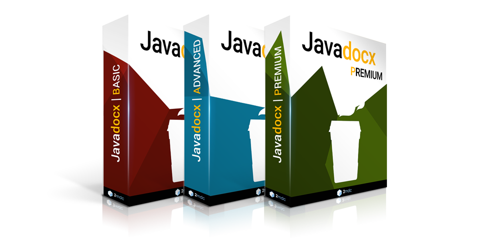Javadocx tres licencias